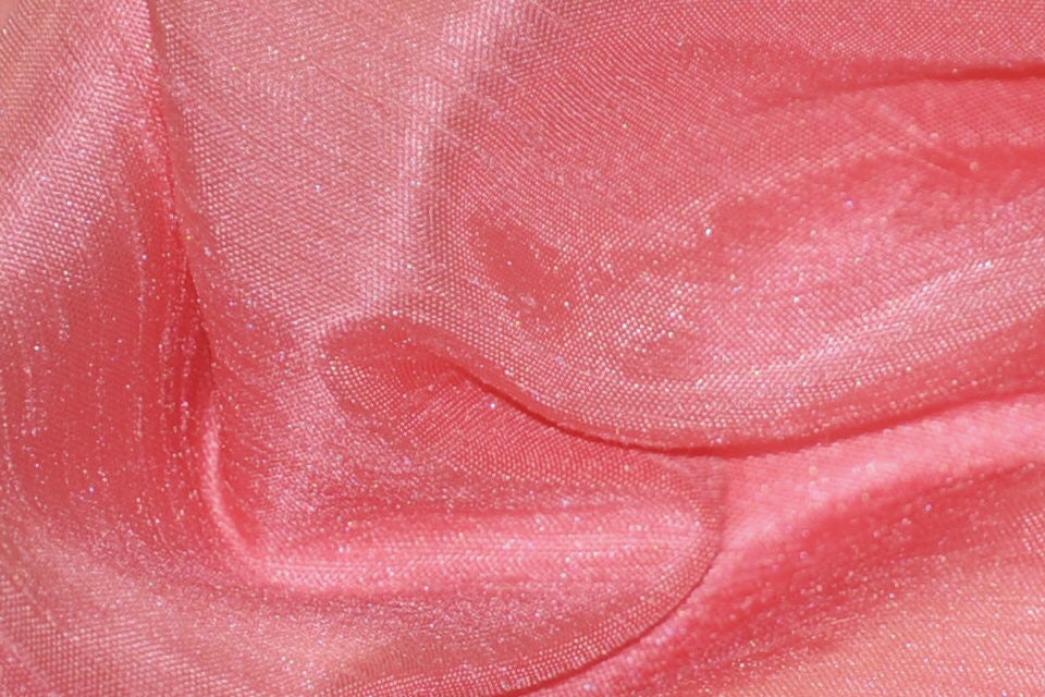 Shantung Satin Fabric by the Yard & Bolt | Reversible Silk Satin Fabric | 100% Polyester | 60" Wide | Multiple Colors |
