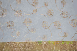 Donatello Organza Embroidery Fabric by the Yard | Multiple Colors | 54" Wide |