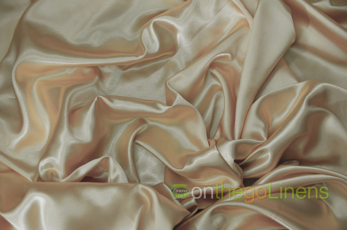 Soft Light Weight Medium Satin Fabric | Wholesale Satin Fabric for Decorative Use | 60" | 70 Yards |