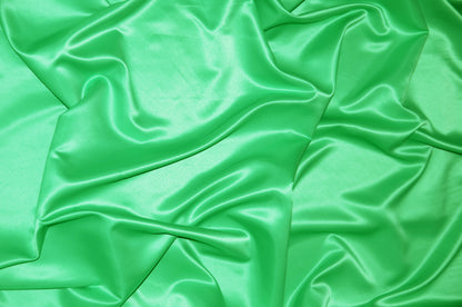 Lamour Satin Fabric by the Yard & Bolt | 100% Polyester Semi Dull Heavy Satin Fabric | 60" Wide | Multiple Colors |