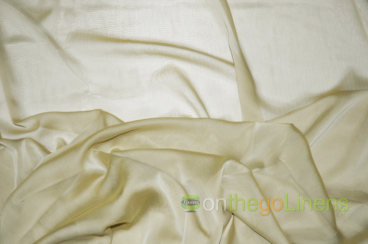 IFR Two Tone Chiffon Event Drapery Panels | Cationic Chiffon Curtains | Inherently Fire Retardant |
