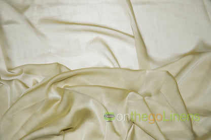 IFR Two Tone Chiffon Event Drapery Panels | Cationic Chiffon Curtains | Inherently Fire Retardant |