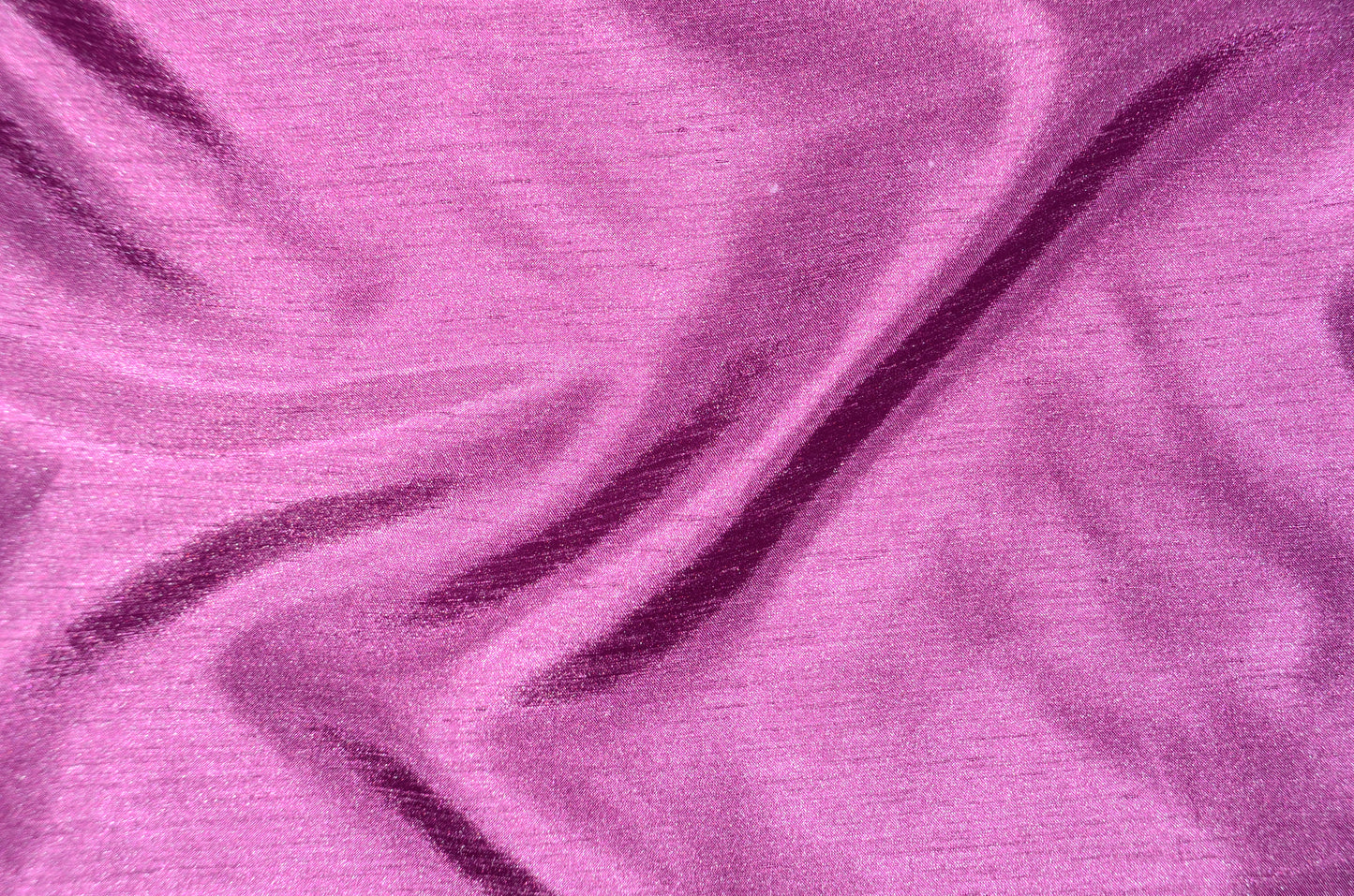 Shantung Satin Fabric by the Yard & Bolt | Reversible Silk Satin Fabric | 100% Polyester | 60" Wide | Multiple Colors |