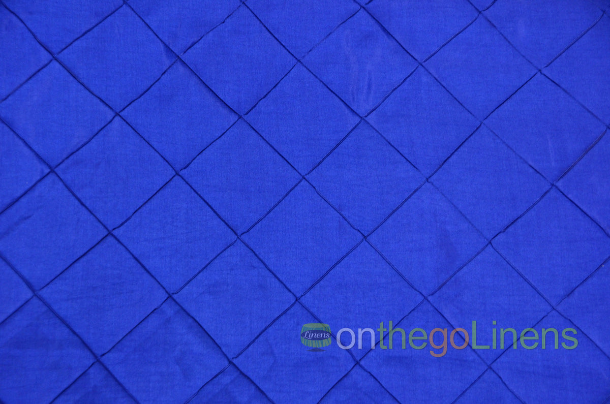 Pintuck 4x4 Fabric by the Yard | Diamond Taffeta Fabric | 52" wide | Multiple Colors |