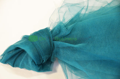 Bridal Tulle Wedding Dress Fabric | Wholesale 50 Yard Bolt | 100% Nylon | 108" Wide