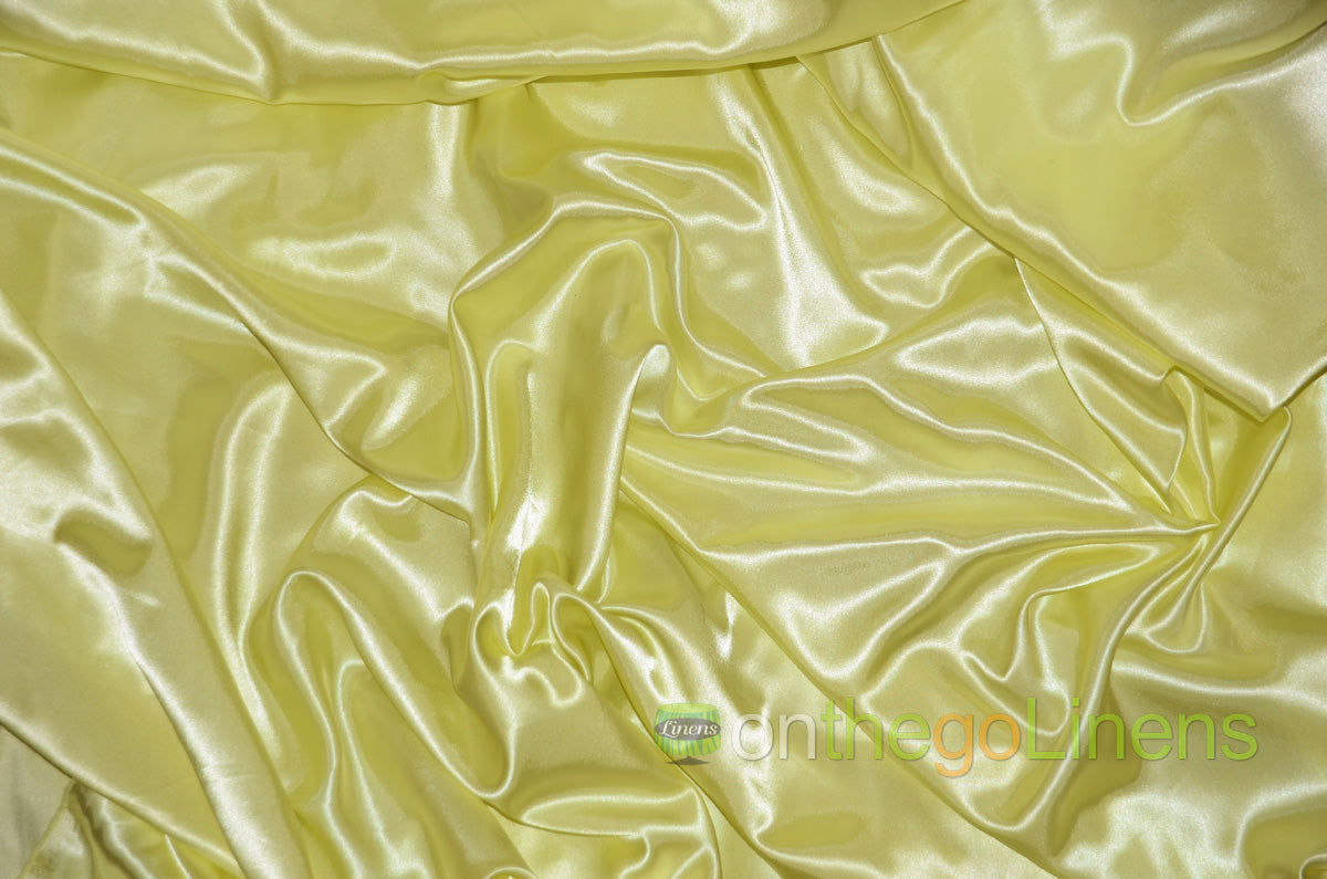 Soft Light Weight Medium Satin Fabric | Wholesale Satin Fabric for Decorative Use | 60" | 70 Yards |