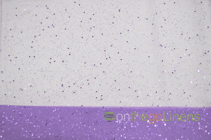 Tulle Glitter with Sequins Fabric by the Yard | Tulle filled with Glitter and Sequins | 60" Wide | Multiple Colors |