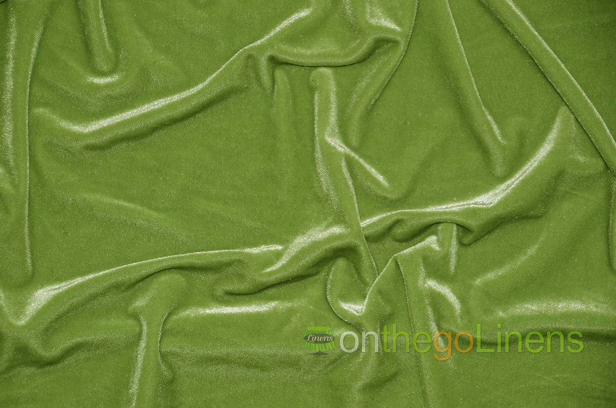 Stretch Velvet Fabric by the Yard | Soft and Smooth Spandex Velvet Fabric | 60" wide | Multiple Colors | Wholesale Bolt Available |