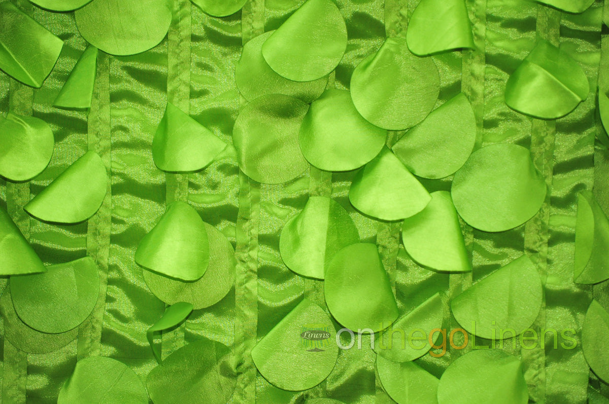Petal Taffeta Fabric by the Yard | Round Hanging Petal Taffeta Fabric |