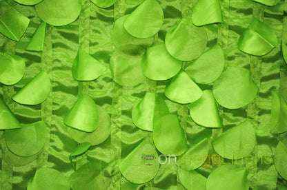 Petal Taffeta Fabric by the Yard | Round Hanging Petal Taffeta Fabric |