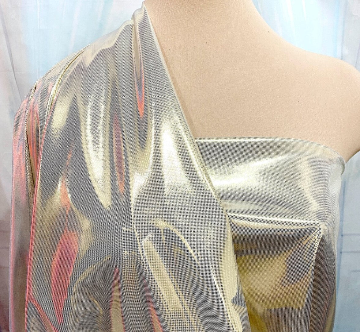 45" Wide Soft Liquid Lame Fabric by the Yard and Wholesale Bolt
