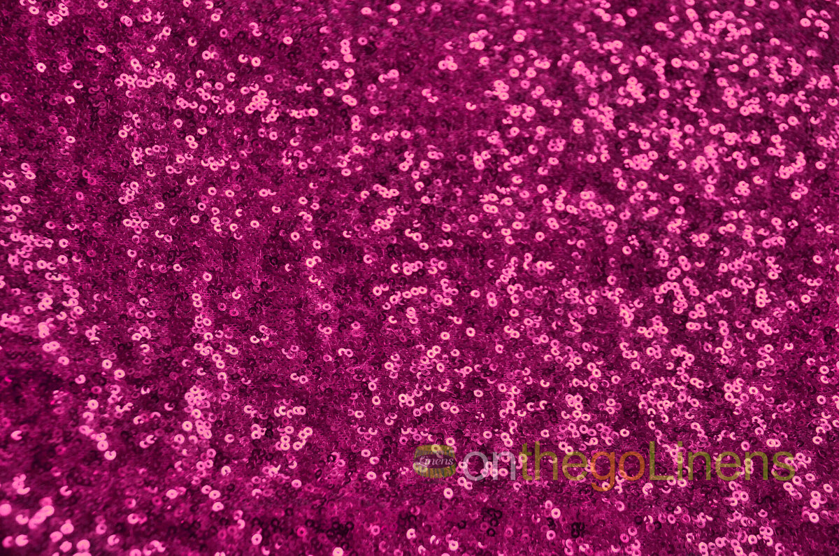 Glitz Mesh Sequins Fabric by the Yard & Bolt | 54" Wide | Multiple Colors |