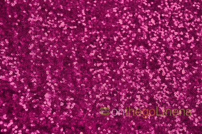 Glitz Mesh Sequins Fabric by the Yard & Bolt | 54" Wide | Multiple Colors |