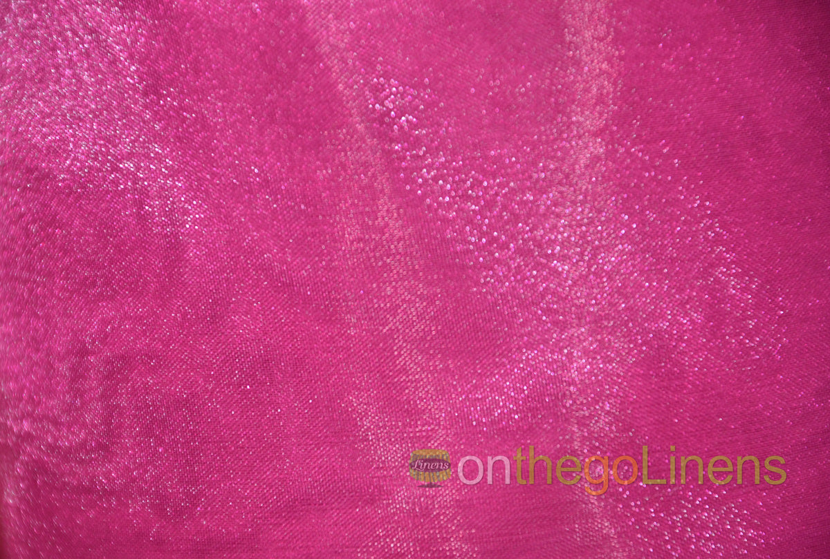 Crystal Organza Fabric by the Yard & Wholesale Bolt | Multiple Colors | 60" Wide | 100% Polyester |