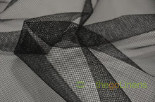 Italian Hard Net Fabric | Super Stiff Crinoline Fabric | Strong Petticoat | 54" wide | White and Black |