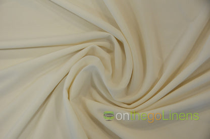 ITY Jersey Fabric by the Yard | Interlock Twist Yarn | 60" Wide | 92/8 Poly Spandex | Multiple Colors |