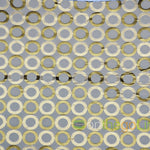 Reversible Contempo Brocade Event Drapery Panel | Gold and Silver Reversible Contempo Curtains |