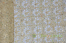 Chemical Lace Chain Embroidery Fabrics | Swirl Chain Lace Fabric by the Yard & Wholesale Bolt |