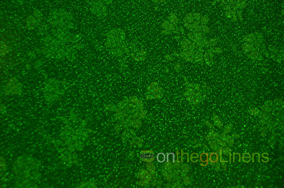 Embossed Floral Lurex Fabric by the Yard | Floral Tinsel Fabric | 60" Wide | 3 Colors |