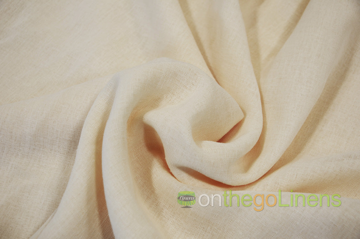 108" Turkish Sheer Fabric by the Yard | Four Colors Available | 100% Polyester |
