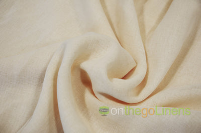 108" Turkish Sheer Fabric by the Yard | Four Colors Available | 100% Polyester |