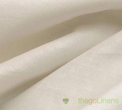 Natural Muslin Fabric | 63" Wide | 100% Cotton Muslin | Natural Color, Undyed, Unbleached |