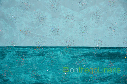 Sparkle Organza Tablecloths | Sparkle Organza Table Linens for Event & Decor | Multiple Colors |