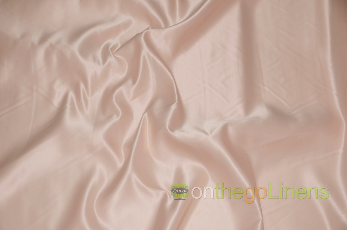 Stretch Lamour Satin Fabric by the Yard | Stretch Matte Satin | Stretch Duchess Satin Fabric for Bridal, Wedding, Costumes |