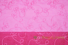 Fantasia Sheer Embroidery Fabric by the Yard | Organza Embroidery Fabric | 54" wide | Multiple Colors