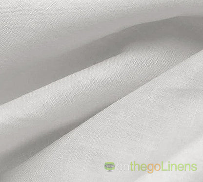 Bleached White Muslin Fabric | 60" Wide | 100% Cotton Muslin White Color | Muslin by the Yard and Bolt |