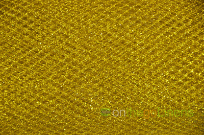 Metallic Fish Net Fabric by the Yard | 58" Wide |