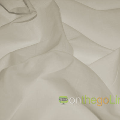 100% Cotton Lawn Fabric by the Yard | 60" wide | Lightweight | White, Ivory, Black Available |