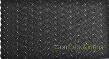 Polyester Cotton Heavy Eyelet Embroidery | Double Sided Scallop | 42" Wide |