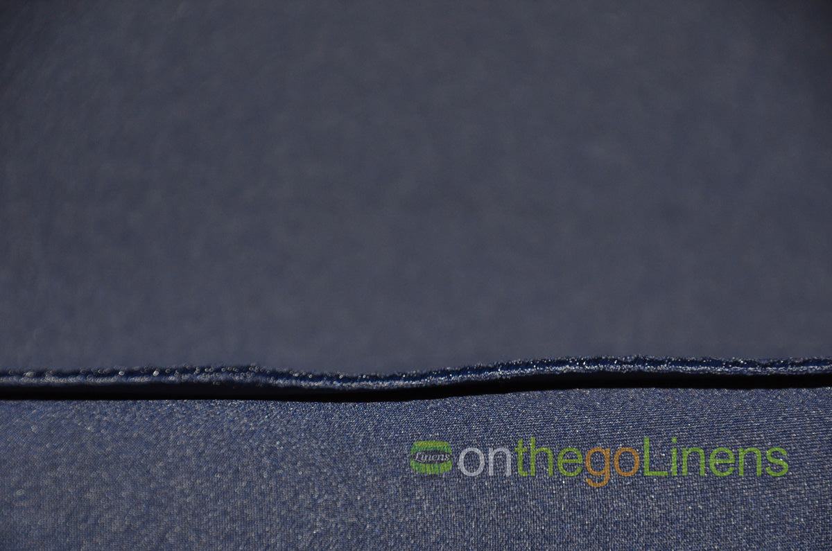 Solid Neoprene Fabric | Super Techno Fabric | 2mm Thickness | White, Navy, Black |