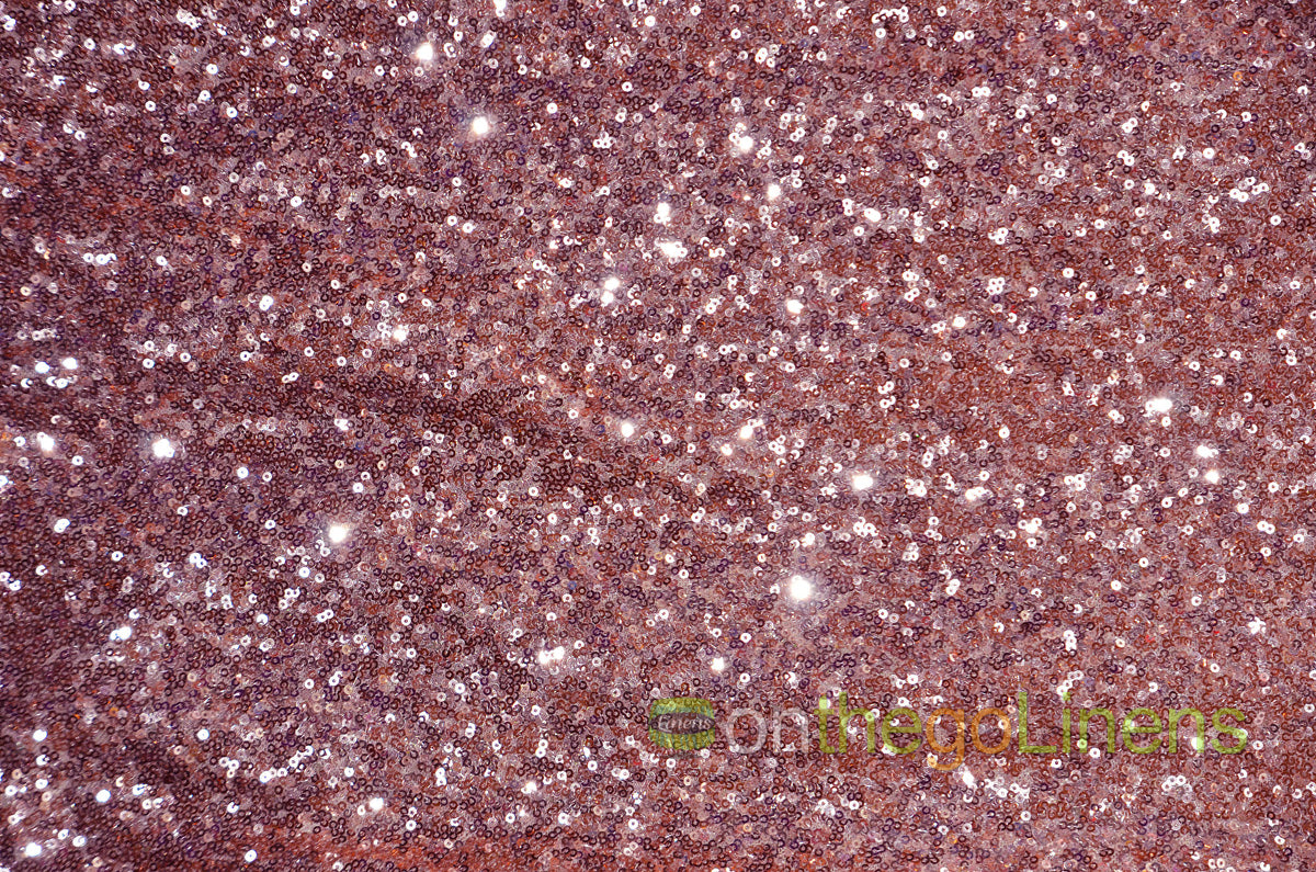 Glitz Mesh Sequins Fabric by the Yard & Bolt | 54" Wide | Multiple Colors |