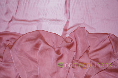 IFR Two Tone Chiffon Event Drapery Panels | Cationic Chiffon Curtains | Inherently Fire Retardant |