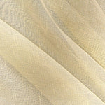 Metallic Faux Sheer Linen Fabric | Metallic Linen Fabric | 108" Wide | Gold and Silver |
