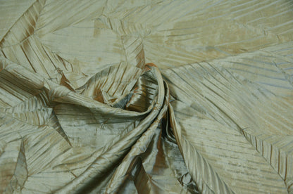 Bark Taffeta Fabric by the Yard | Zig Zag Taffeta Fabric | 60" Wide |