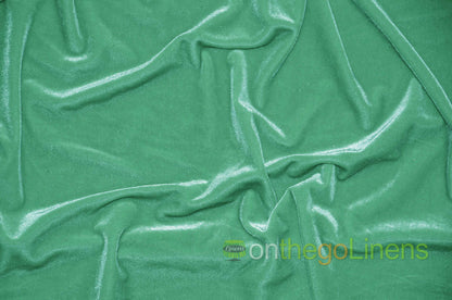 Stretch Velvet Fabric by the Yard | Soft and Smooth Spandex Velvet Fabric | 60" wide | Multiple Colors | Wholesale Bolt Available |