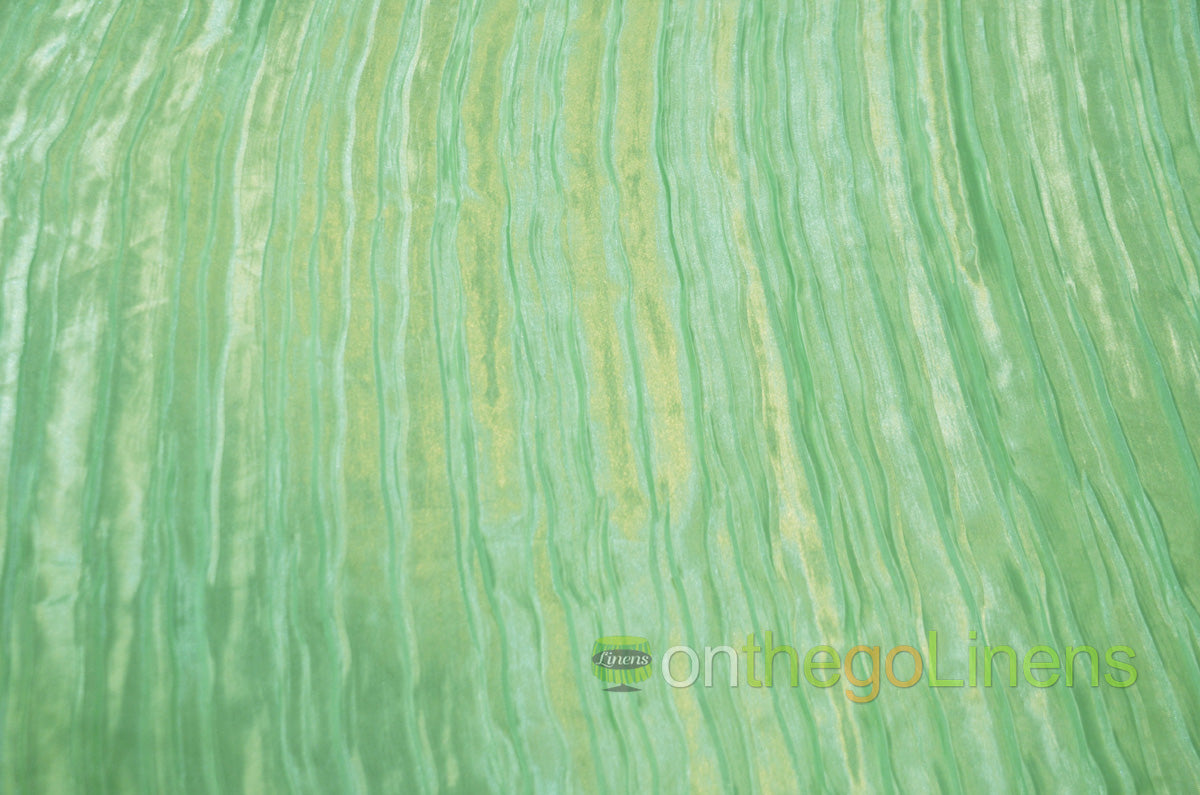 Italian Crush Satin Table Linens | Multiple Colors | 100% Polyester |