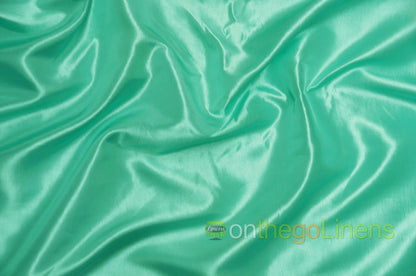 Stretch Taffeta Fabric by the Yard | Spandex Taffeta Fabric | 60" wide | Multiple Colors |