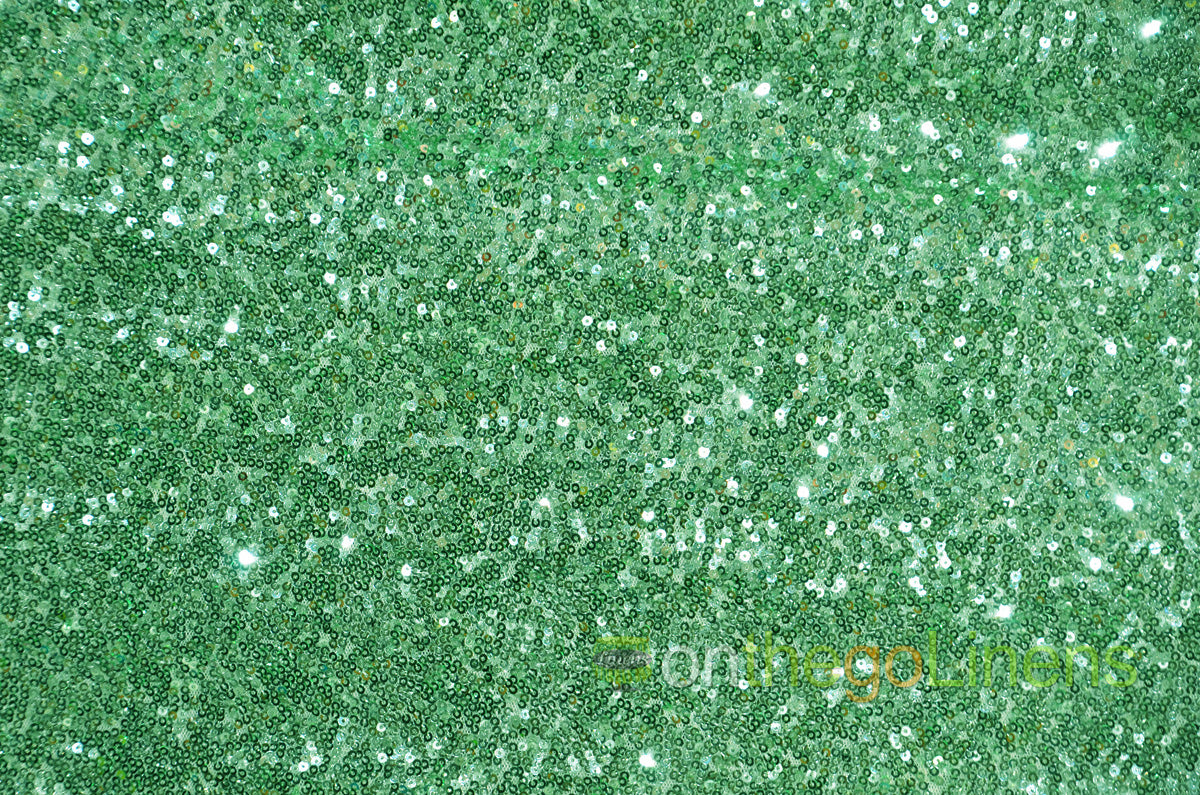 Glitz Mesh Sequins Fabric by the Yard & Bolt | 54" Wide | Multiple Colors |