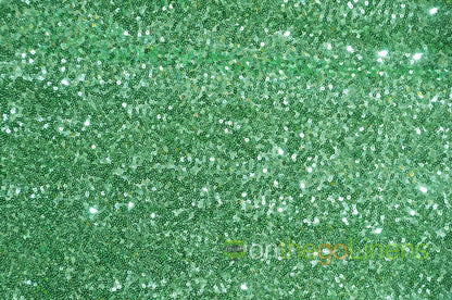 Glitz Mesh Sequins Fabric by the Yard & Bolt | 54" Wide | Multiple Colors |