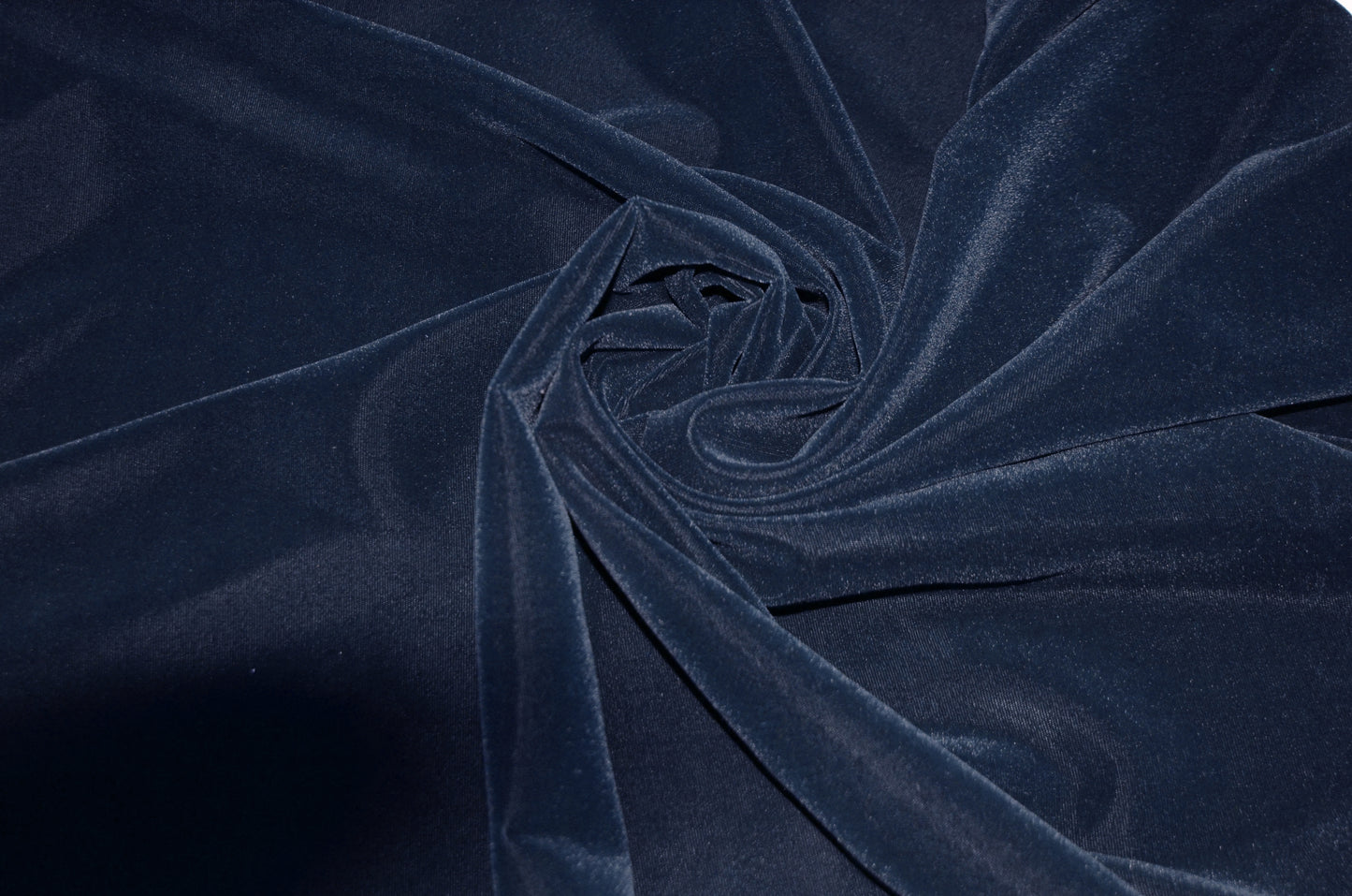 45" Triple Velvet Fabric by the Yard and Wholesale Bolt | Plush Velvet | Multiple Colors |