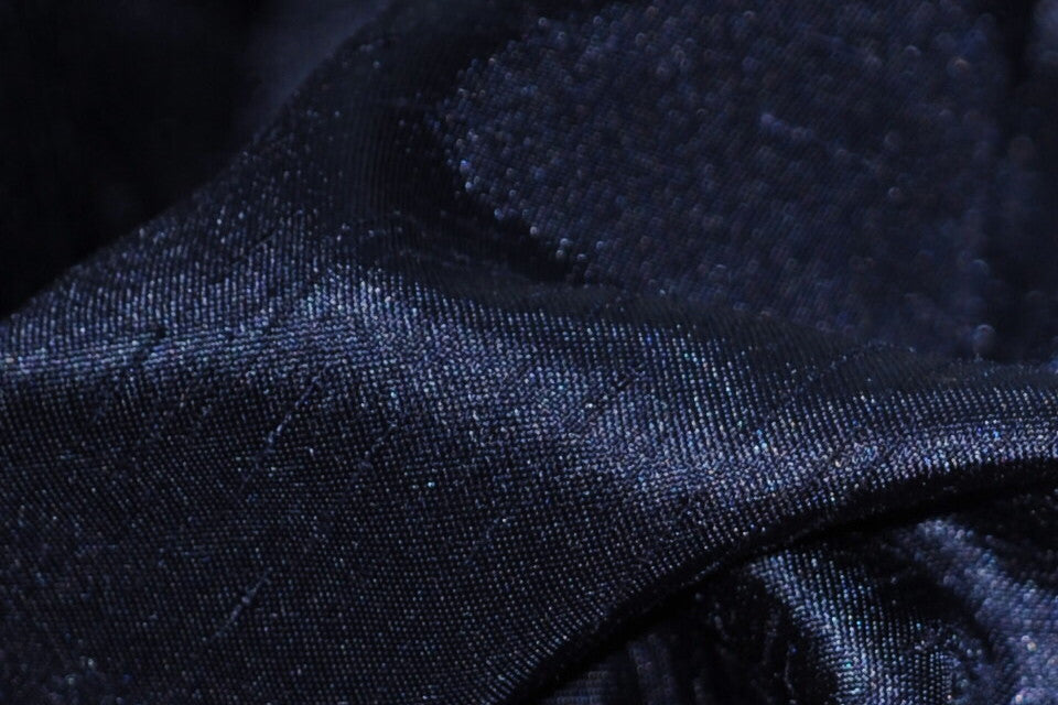 Shantung Satin Fabric by the Yard & Bolt | Reversible Silk Satin Fabric | 100% Polyester | 60" Wide | Multiple Colors |