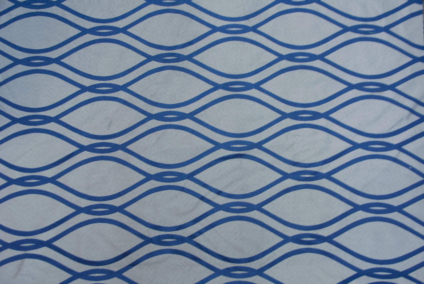 Reversible Elliptical Brocade Runners | Geometric Jacquard Runners | Multiple Colors |