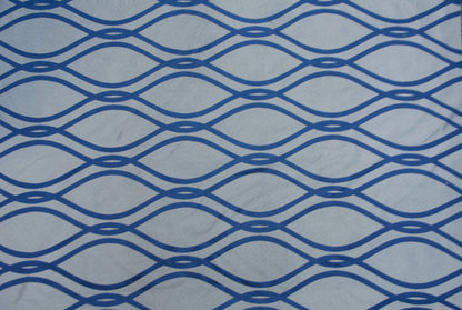 Reversible Elliptical Brocade Runners | Geometric Jacquard Runners | Multiple Colors |