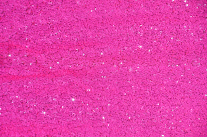 Glitz Mesh Sequins Fabric by the Yard & Bolt | 54" Wide | Multiple Colors |