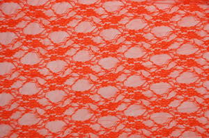 Vintage Stretch Lace Fabric | Giselle Stretch Floral Lace Fabric by the Yard | 58" Wide | Poly Spandex |