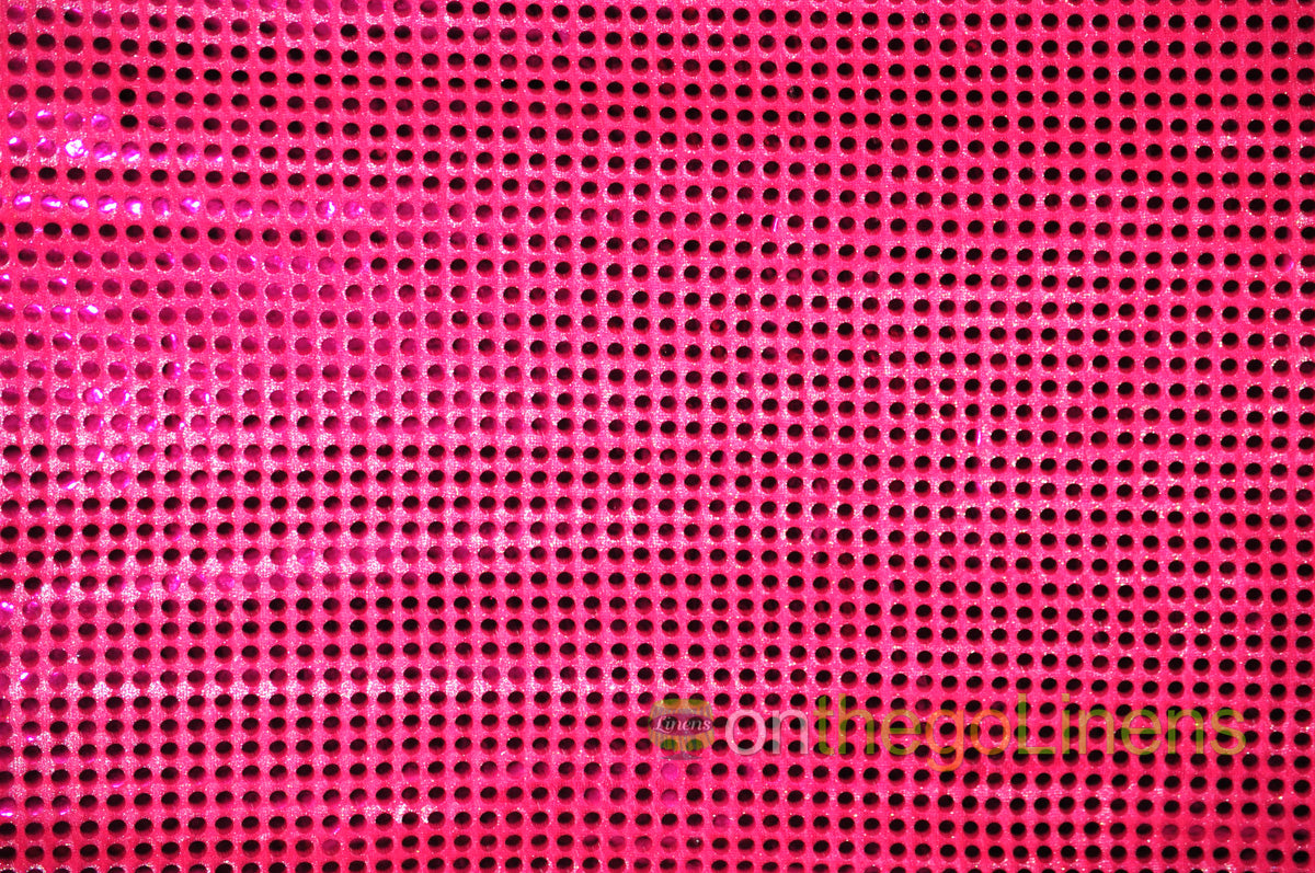 6MM Confetti Dot Sequins Fabrics | 45" Wide | Multiple Colors |